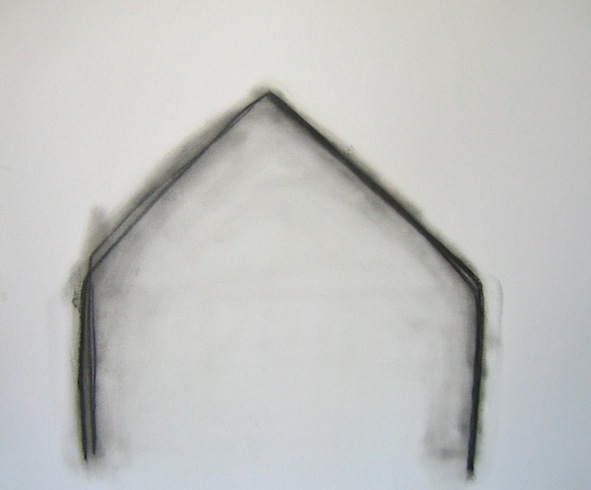 House series(3), 2010, huile sur bois, 35,5 x 43cm (vendu-sold)